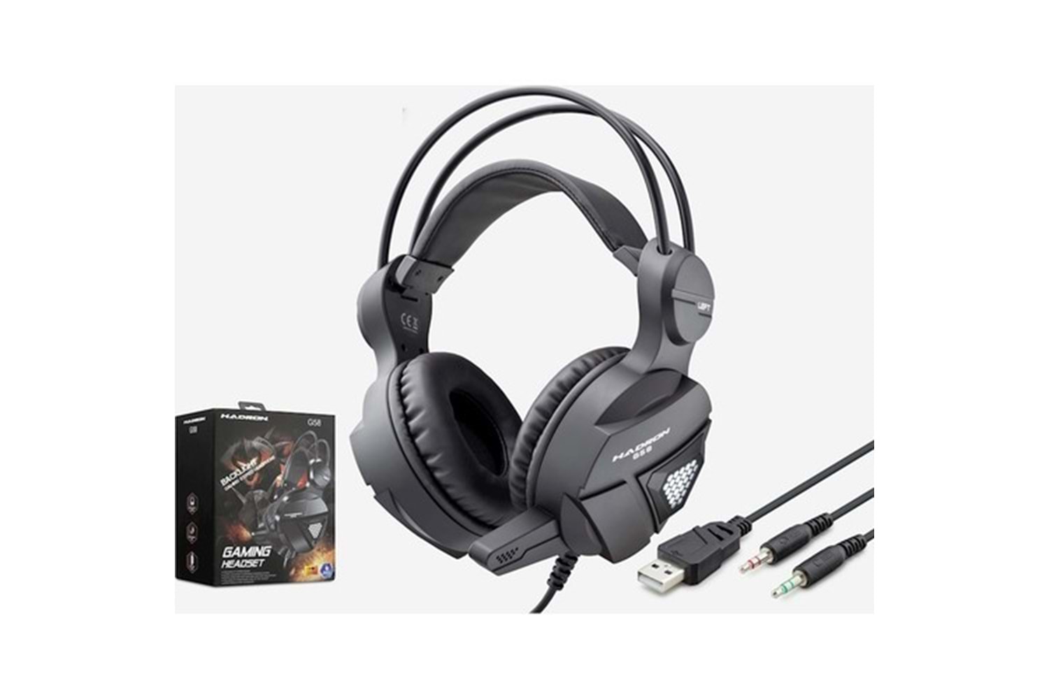 Hadron G58 Siyah Gamıng Kulaklık Kafa Bandlı