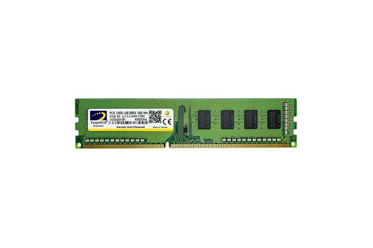TWINMOS 4GB DDR3 1600MHz PC RAM VALUE MDD3L4GB1600D 1.35V