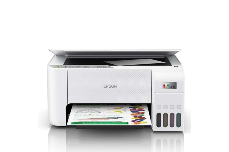 EPSON A4 L3256 RENKLİ ÇOK FONKSİYONLU TANKLI YAZICI USB-KABLOSUZ