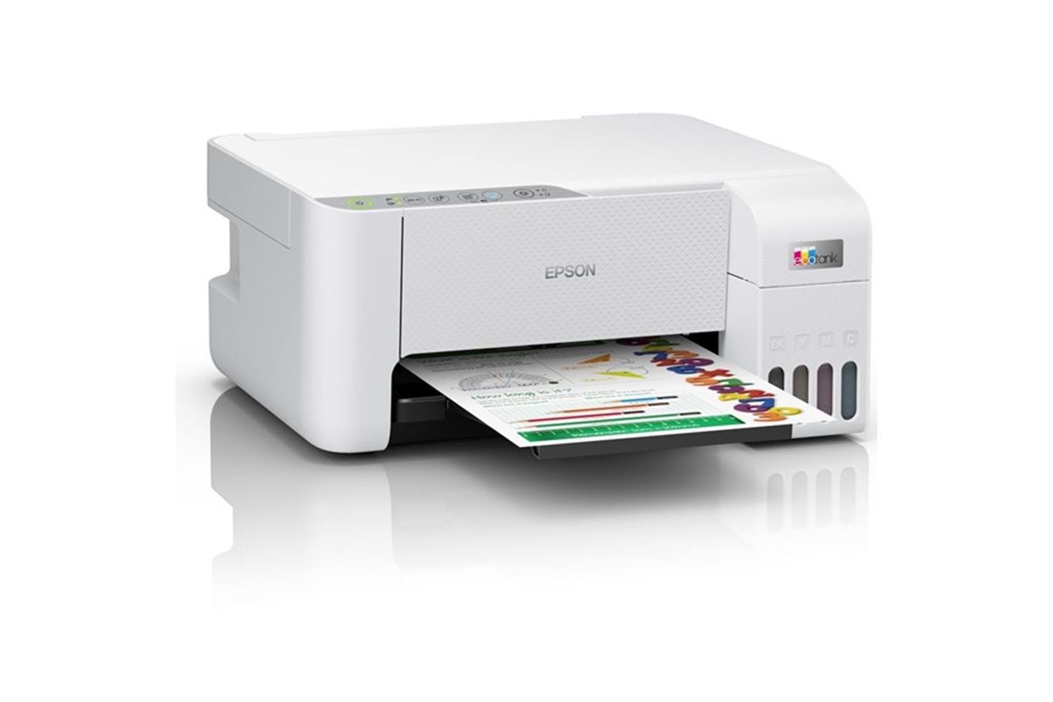 EPSON A4 L3256 RENKLİ ÇOK FONKSİYONLU TANKLI YAZICI USB-KABLOSUZ