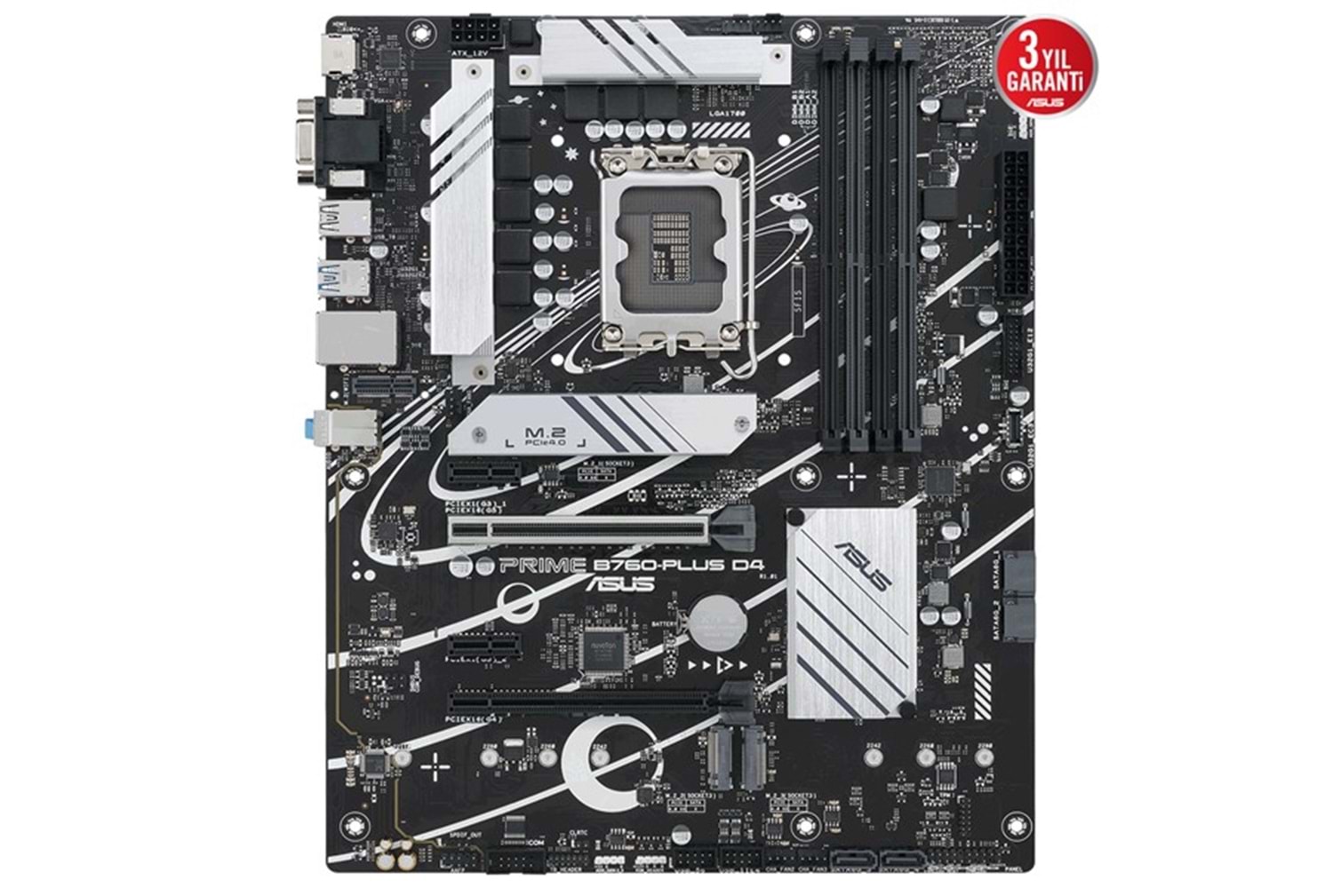 ASUS PRIME B760-PLUS D4 DDR4 HDMI-DP PCIE 4.0 1700P ATX