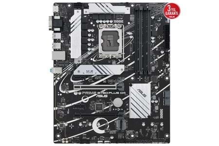 ASUS PRIME B760-PLUS D4 DDR4 HDMI-DP PCIE 4.0 1700P ATX