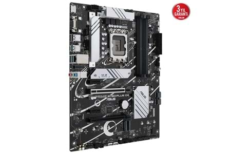 ASUS PRIME B760-PLUS D4 DDR4 HDMI-DP PCIE 4.0 1700P ATX