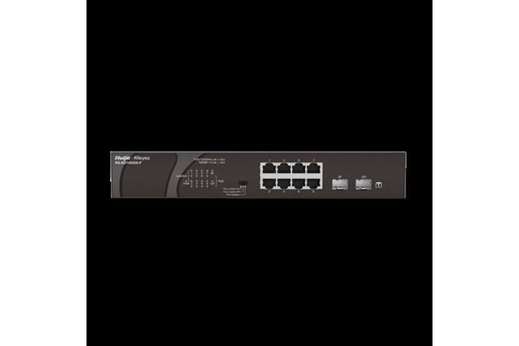 RUIJIE 8-PORT 120W FULL POE RG-ES110GDS-P GIGABIT POE SWITCH