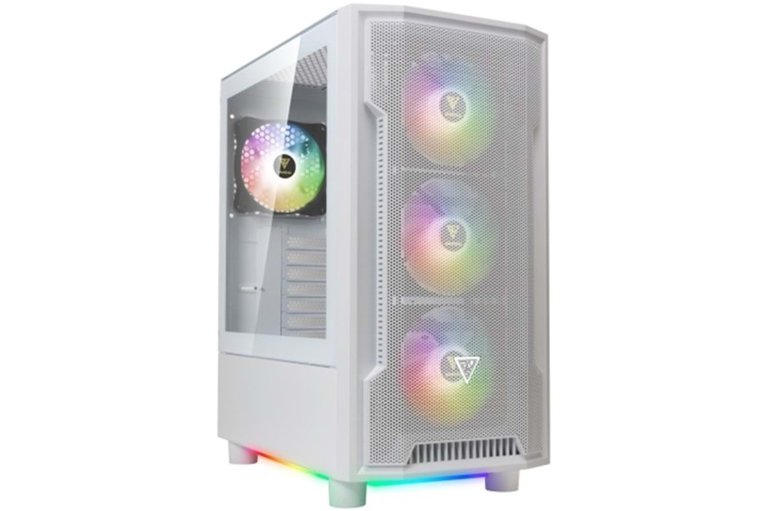 GAMDIAS 500W ATHENA M6 LITE WH GAMING MID-TOWER PC KASASI BEYAZ