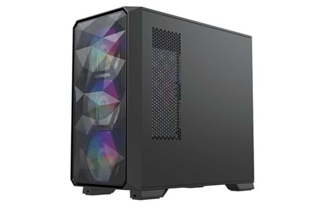 DRAGOS 600W 80+ DIAMOND 4-RGB FANLI GAMING MID-TOWER PC KASASI
