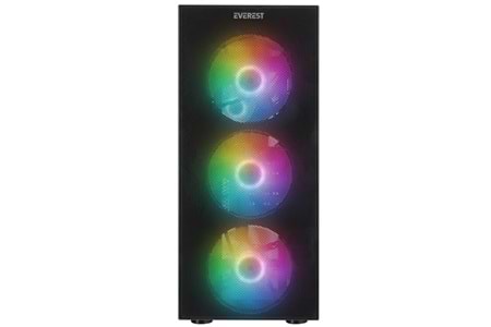 EVEREST 600W FACED-V5 GAMING Mid-Tower PC Kasası