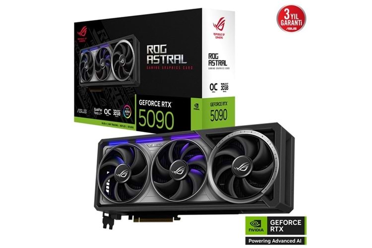 ASUS 32GB ROG ASTRAL RTX5090-O32G GAMING GDDR7 512bit HDMI DP PCIe 5.0	