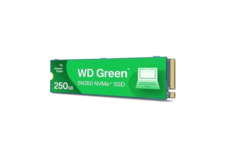 WD 250GB GREEN SN350 WDS250G2G0C 2400-1500MB/s M2 NVME GEN3 DİSK