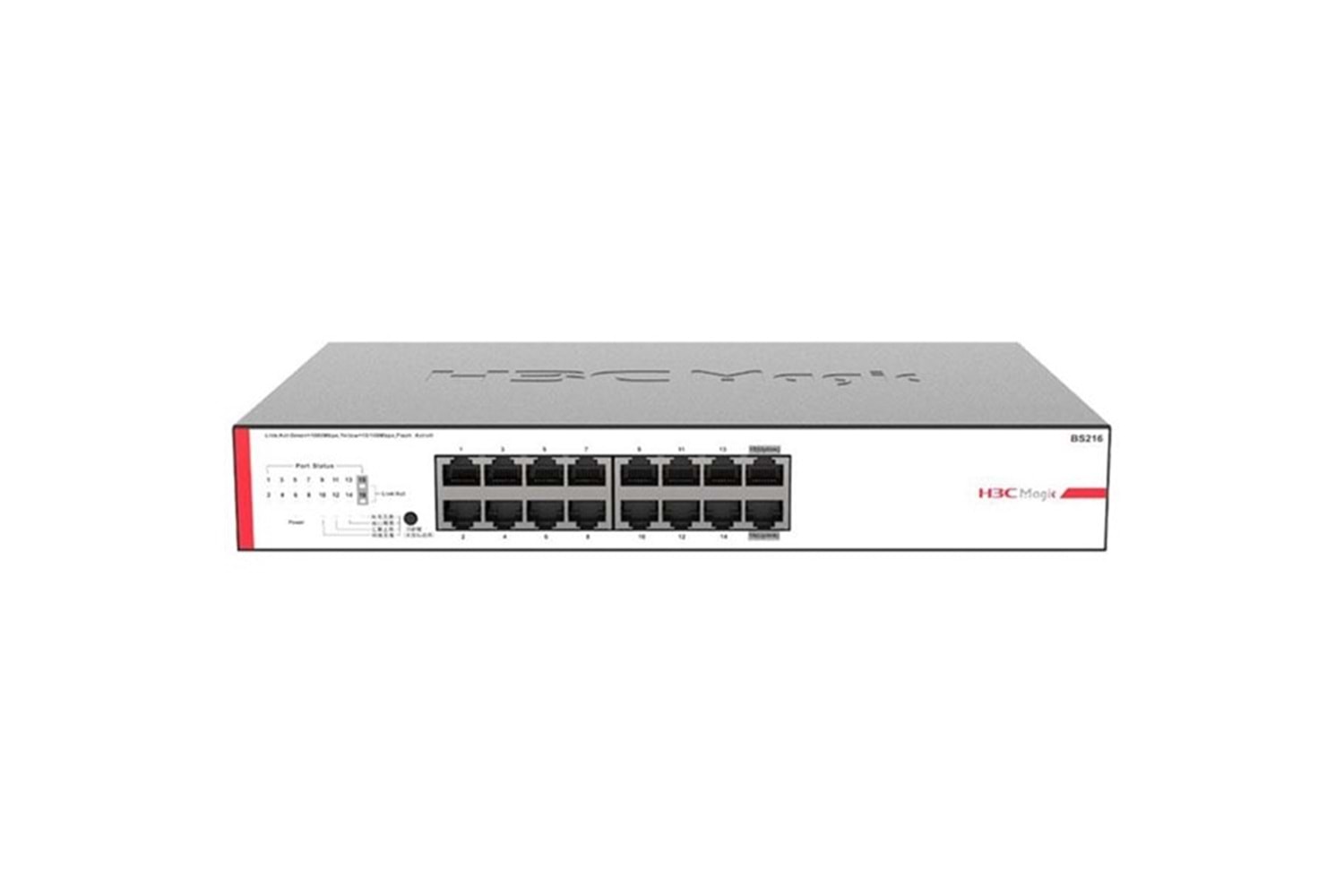 H3C 16port MAGIC BS216 GIGABIT YÖNETİLEMEZ SWITCH