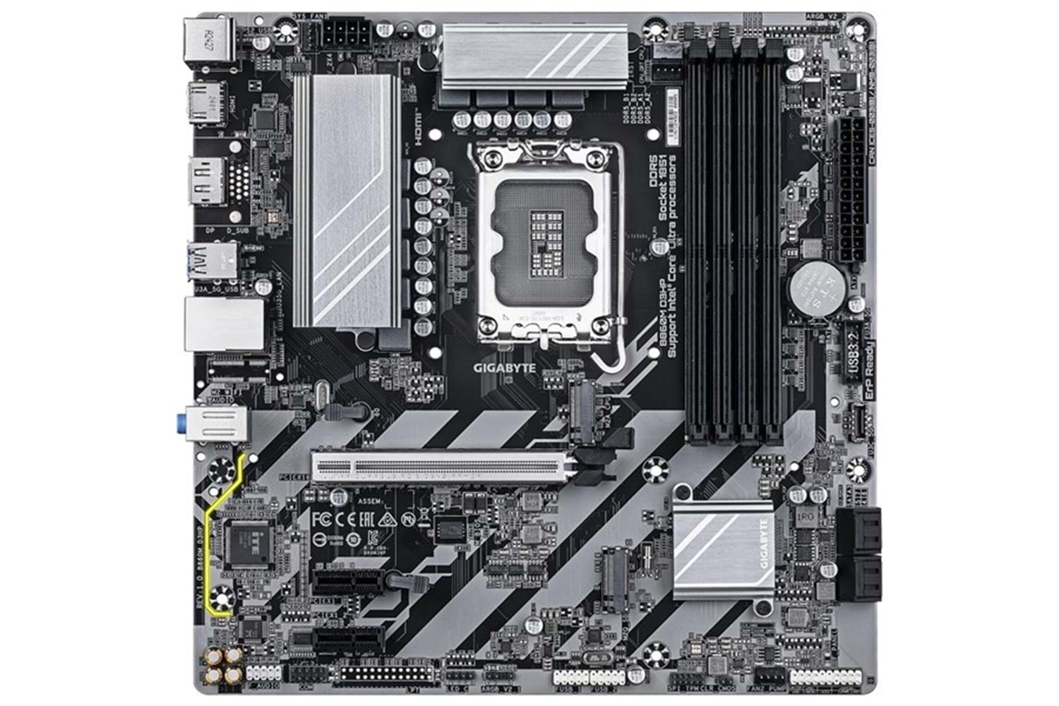 GIGABYTE B860M D3HP DDR5 HDMI DP PCIE 5.0 1851p mATX