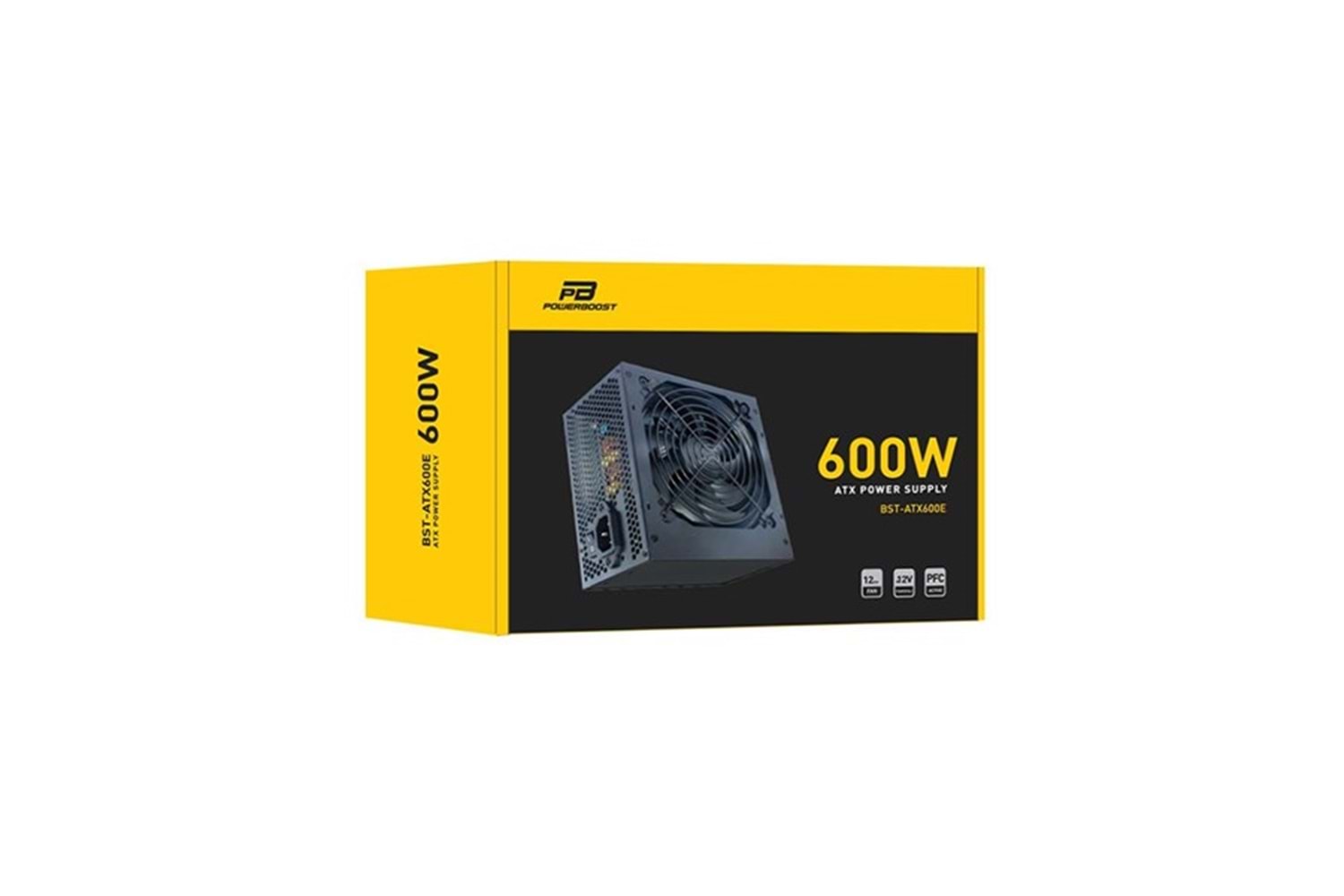 PowerBOOST 600W 80+ Bronze BST-ATX600B POWER SUPPLY