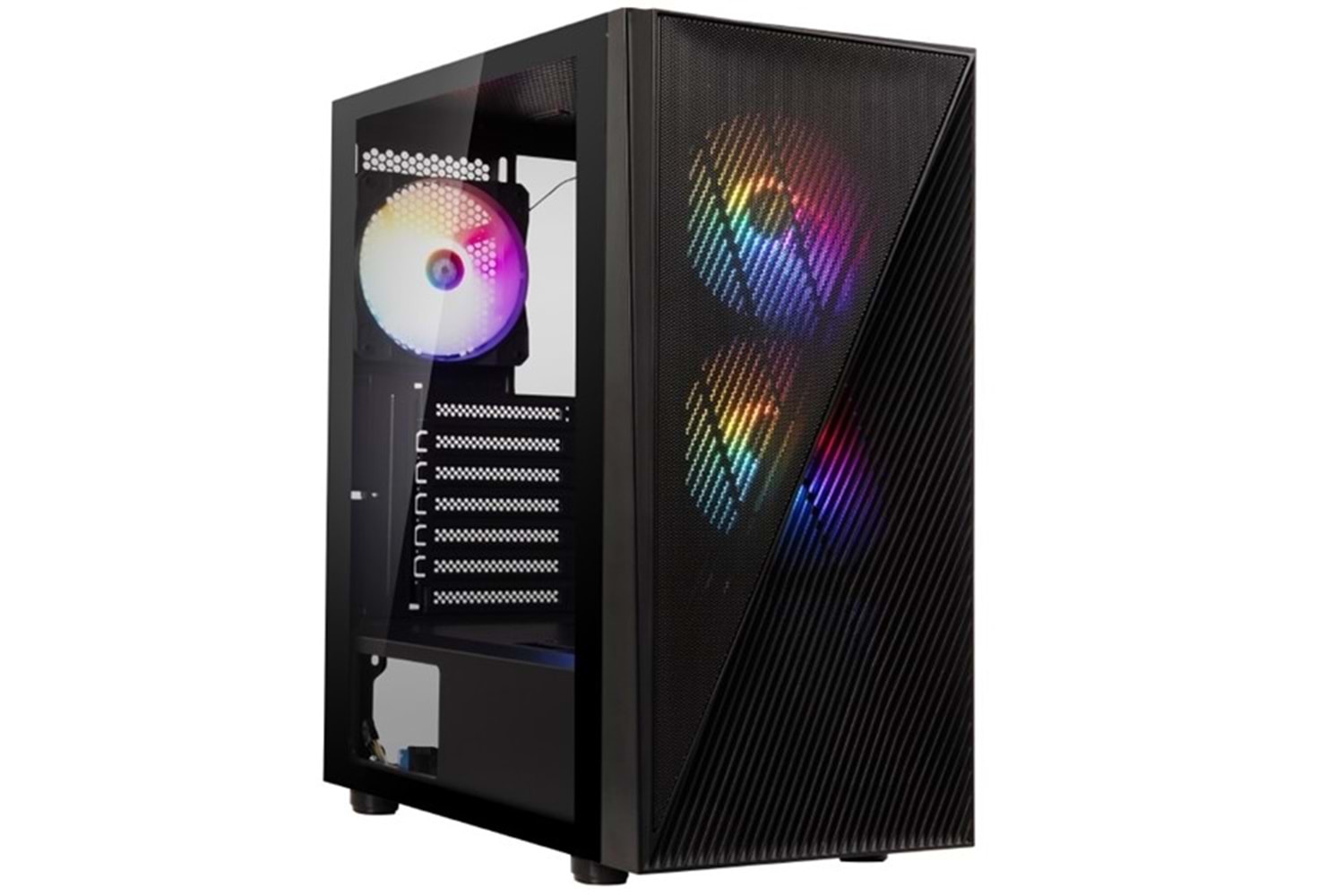 BITFENIX HELIOS HEL-300-KKGXP-3F GAMING MID-TOWER PC KASASI
