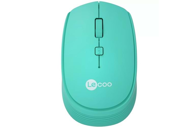 LENOVO LECOO WS202 Kablosuz 1200dpi Optic Turkuaz Mouse	