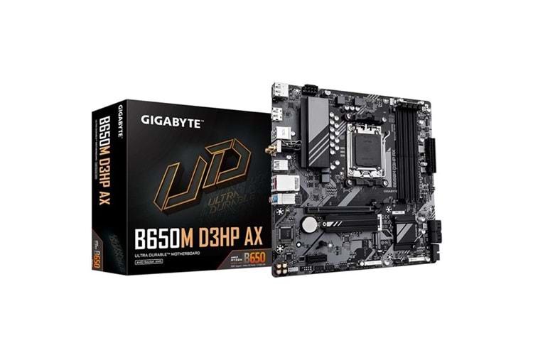 GIGABYTE B650M D3HP AX WIFI-6E DDR5 HDMI-DP PCIE 4.0 AM5 MATX