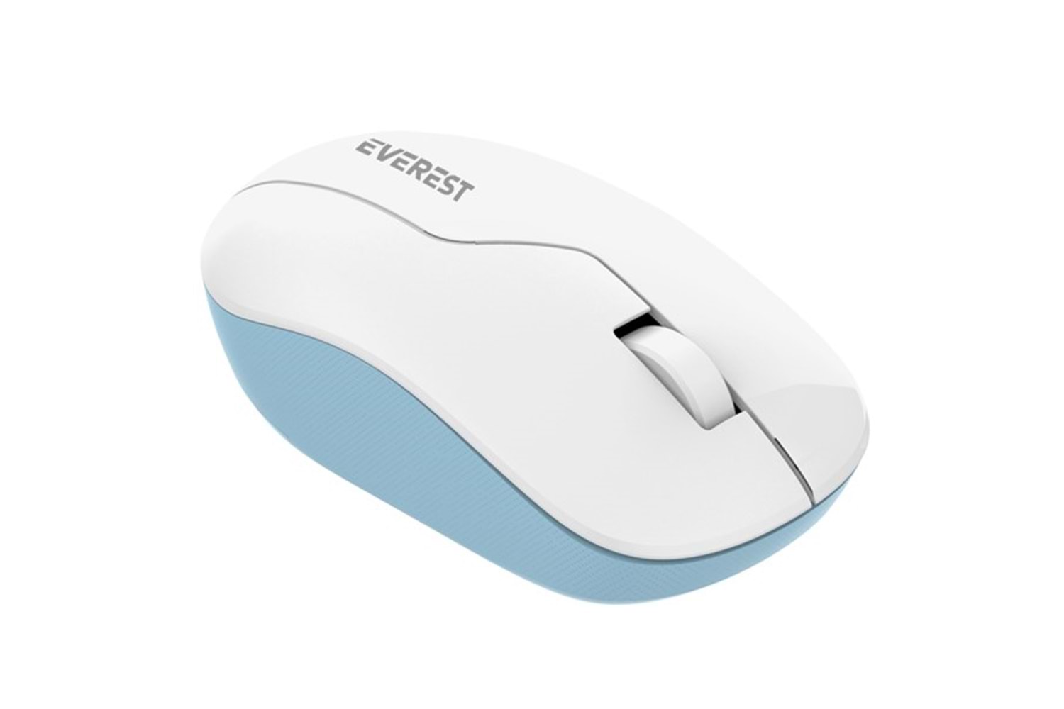EVEREST SMW-973 USB Kablosuz 2.4Ghz Beyaz/Mavi Mouse