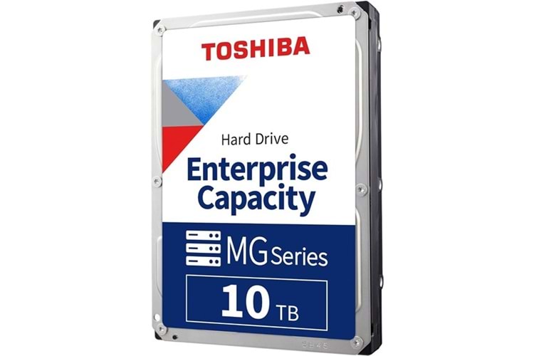 TOSHIBA 10TB MG10 MG10ADA10TE 7200RPM 512MB SATA-3 NAS VE GÜVENLİK DİSKİ