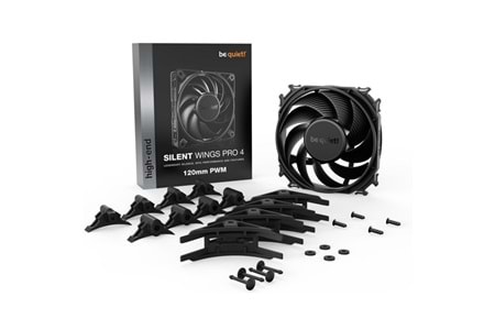 Be Quiet! Silent Wings 4 140Mm Pwm 2500 Rpm Premium Kasa Fanı 4-Pin - Bl097