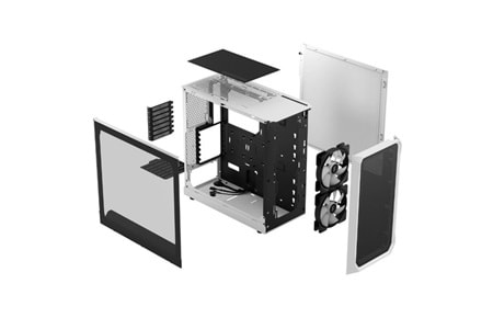 FRACTAL DESIGN FOCUS 2 FD-C-FOC2A-04 GAMING MID-TOWER PC KASASI BEYAZ