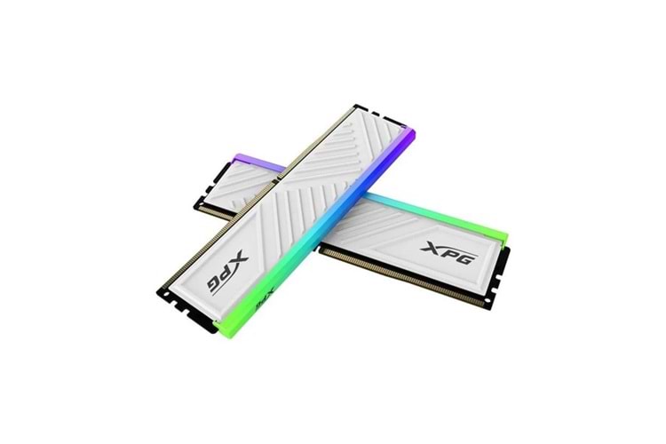 XPG 32GB (2X 16GB) DDR4 3200MHZ CL16 RGB DUAL KIT PC RAM SPECTRIX D35G AX4U320016G16A-DTWHD35G BEYAZ
