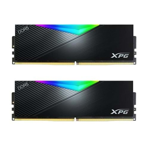 XPG 64GB (2X 32GB) DDR5 6000MHZ CL30 DUAL KIT RGB PC RAM LANCER AX5U6000C3032G-DCLARBK