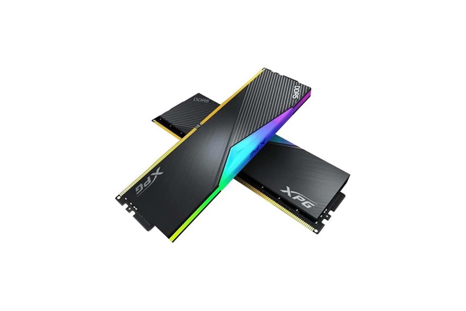 XPG 64GB (2X 32GB) DDR5 6400MHZ CL32 RGB DUAL KIT PC RAM LANCER AX5U6400C3232G-DCLARBK