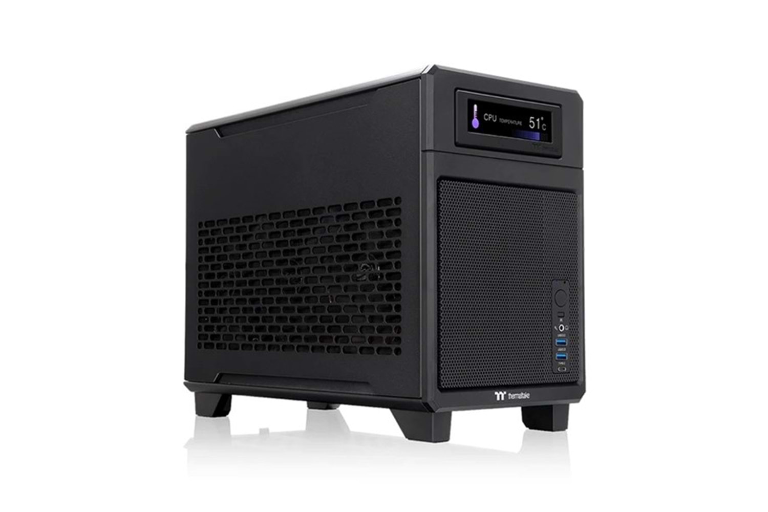 THERMALTAKE TR100 GAMING MINI ITX PC KASASI SİYAH
