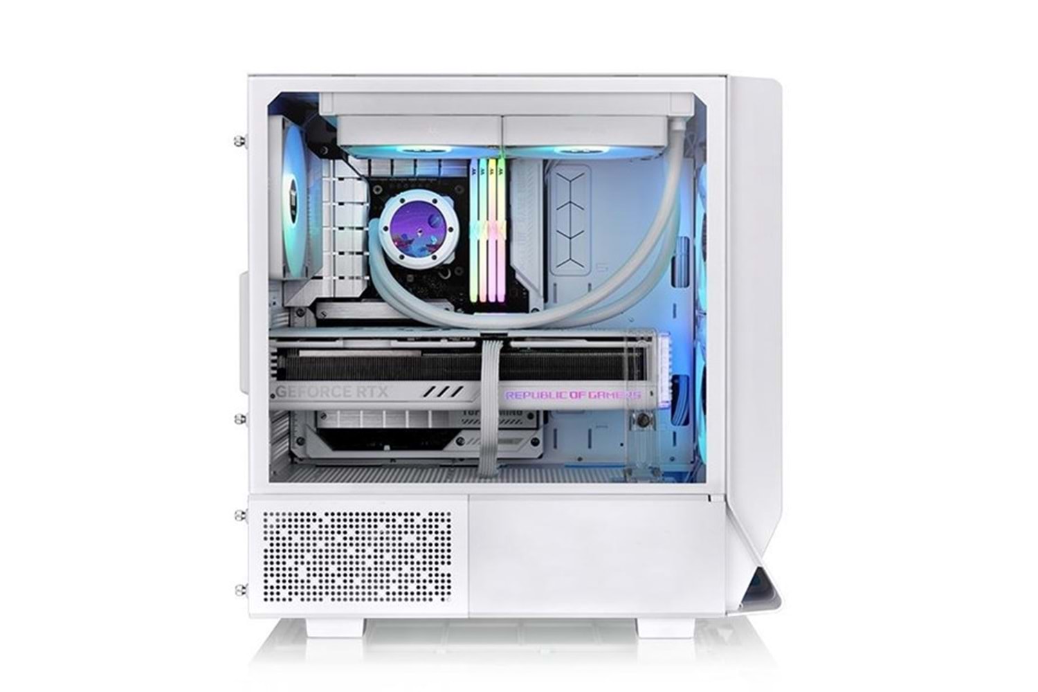 THERMALTAKE CERES 330 TG CA-1Y2-00M6WN-01 GAMING MID-TOWER PC KASASI BEYAZ