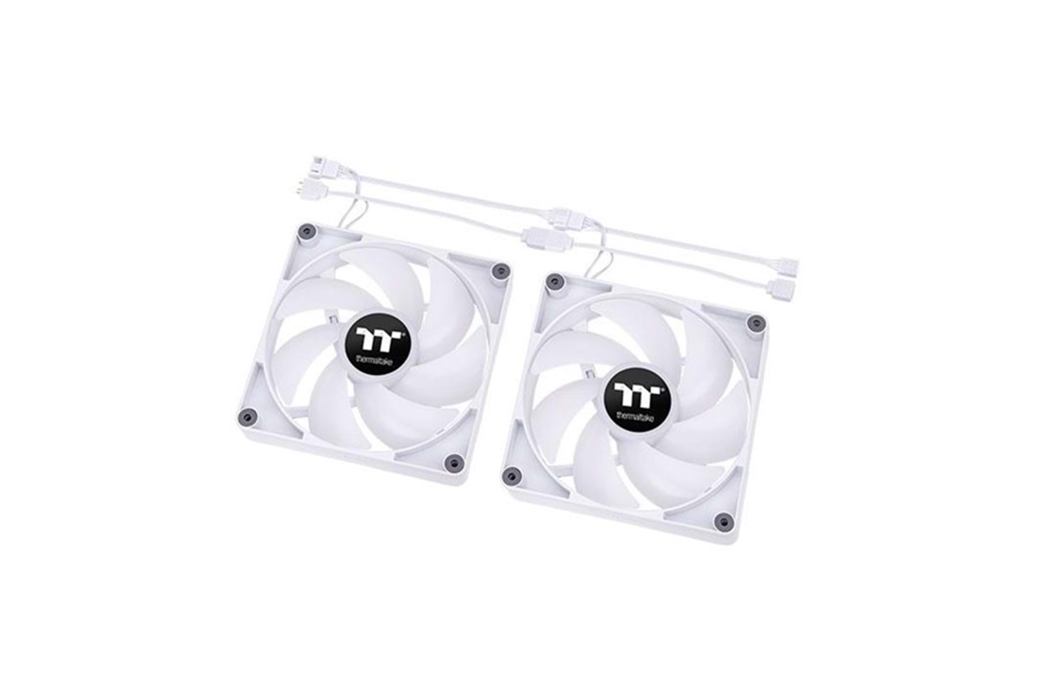 THERMALTAKE CT140 CL-F154-PL14SW-A ARGB FAN KITI 2-li paket BEYAZ