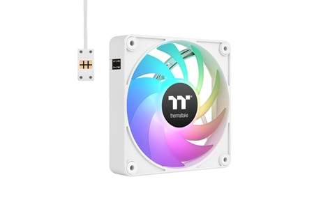 THERMALTAKE CT120 EX CL-F190-PL12SW-A Beyaz 3x120mm ARGB Manyetik Modüler Fan Kiti