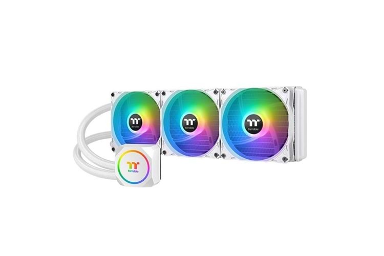 THERMALTAKE 360MM TH360 SNOW EDITION ARGB AM5-1700P SIVI SOĞUTMALI İŞLEMCİ FANI BEYAZ