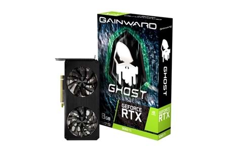 GAINWARD 8GB RTX3060TI GHOST EW-NE6306T019P2-190AB GDDR6 256Bit PCIE 4.0