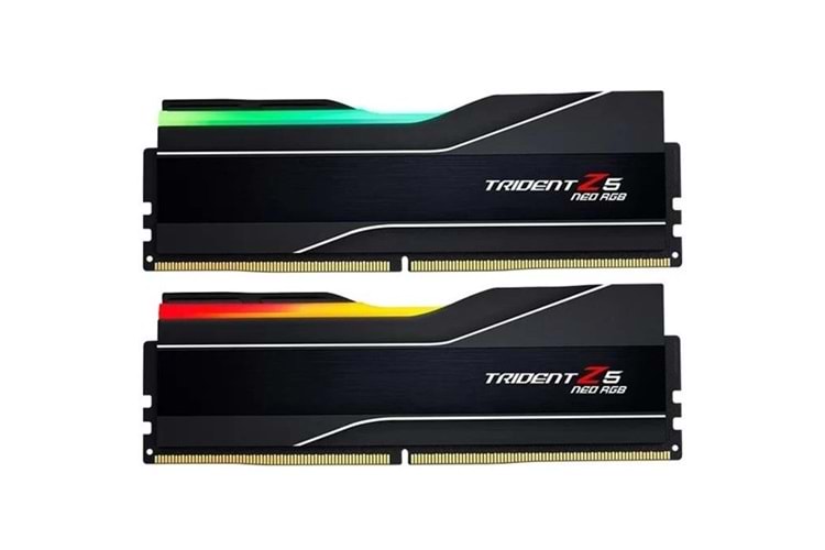 GSKILL 64GB (2X 32GB) DDR5 6400MHZ CL32 RGB DUAL KIT PC RAM TRIDENT Z5 NEO F5-6000J2636H32GX2-TZ5NR