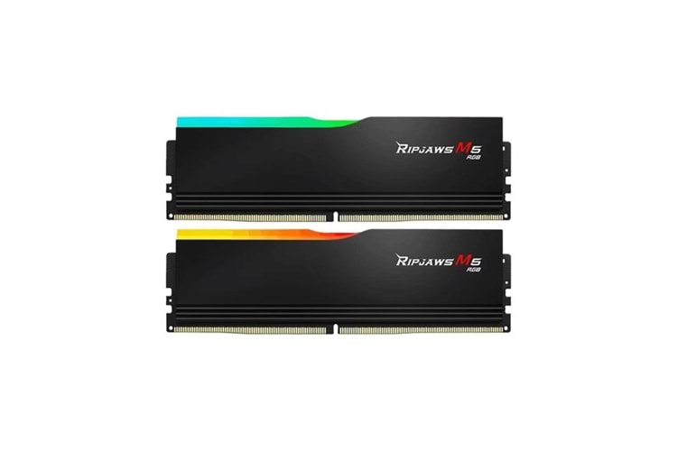 GSKILL 32GB (2X 16GB) DDR5 6000MHZ CL36 RGB DUAL KIT PC RAM RIPJAWS M5 F5-6000J3636F16GX2-RM5RK