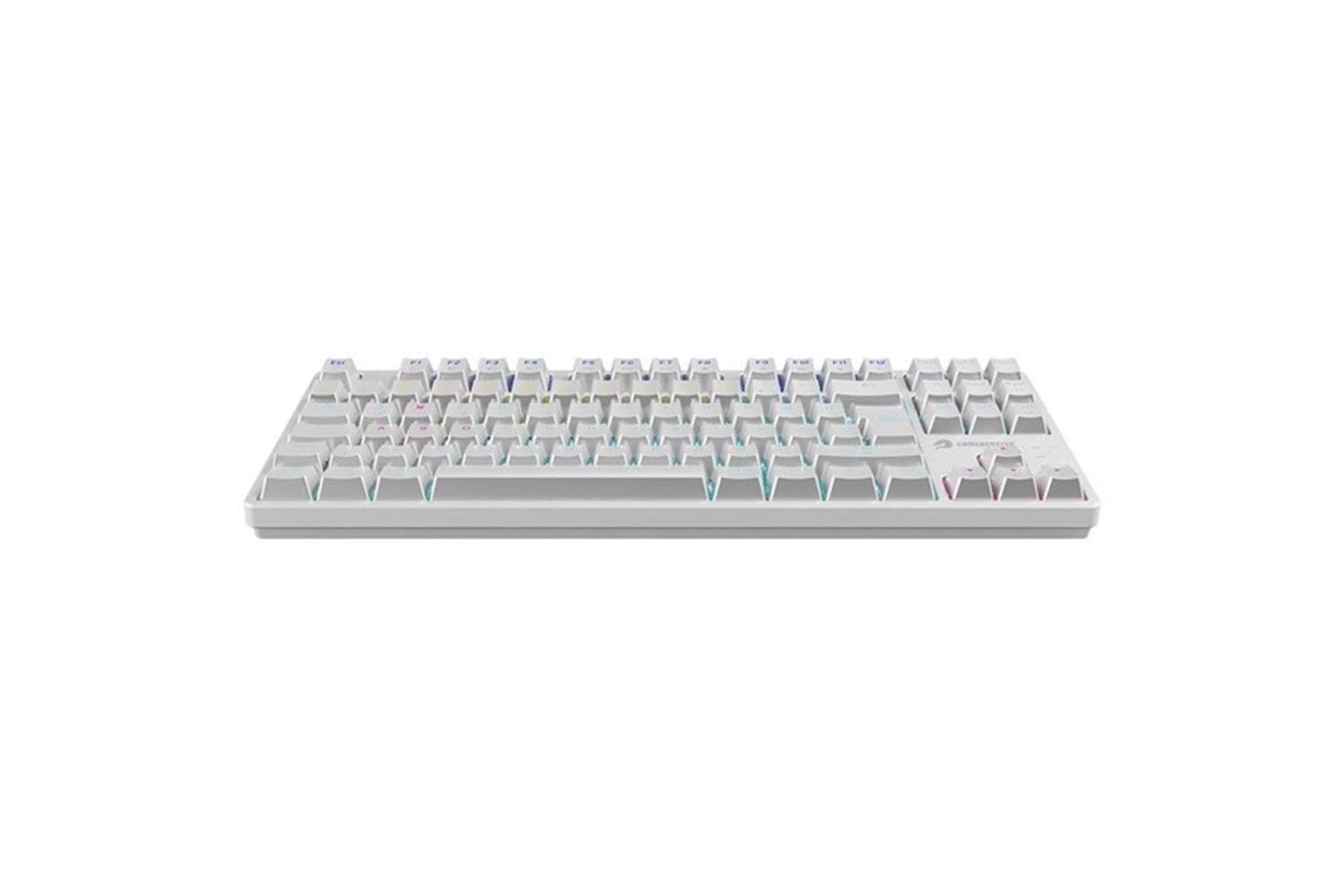 GAMEBOOSTER G23W Enigma TKL Rainbow Aydınlatmalı Red Switch Mekanik Beyaz Oyun Klavyesi