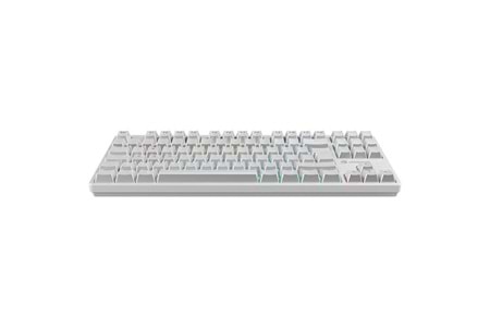 GAMEBOOSTER G23W Enigma TKL Rainbow Aydınlatmalı Red Switch Mekanik Beyaz Oyun Klavyesi