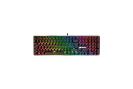 GameBooster G918 Fire Storm RGB Blue Switch Mekanik Beyaz Oyun Klavyesi