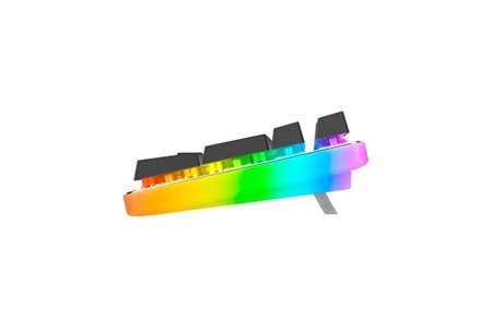 GameBooster G918 Fire Storm RGB Blue Switch Mekanik Beyaz Oyun Klavyesi