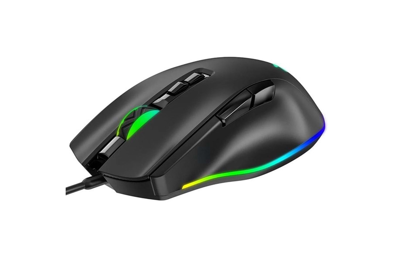 GAMERBOOSTER M16 Myth 12800dpi RGB Aydınlatmalı Siyah Profesyonel Gaming Mouse
