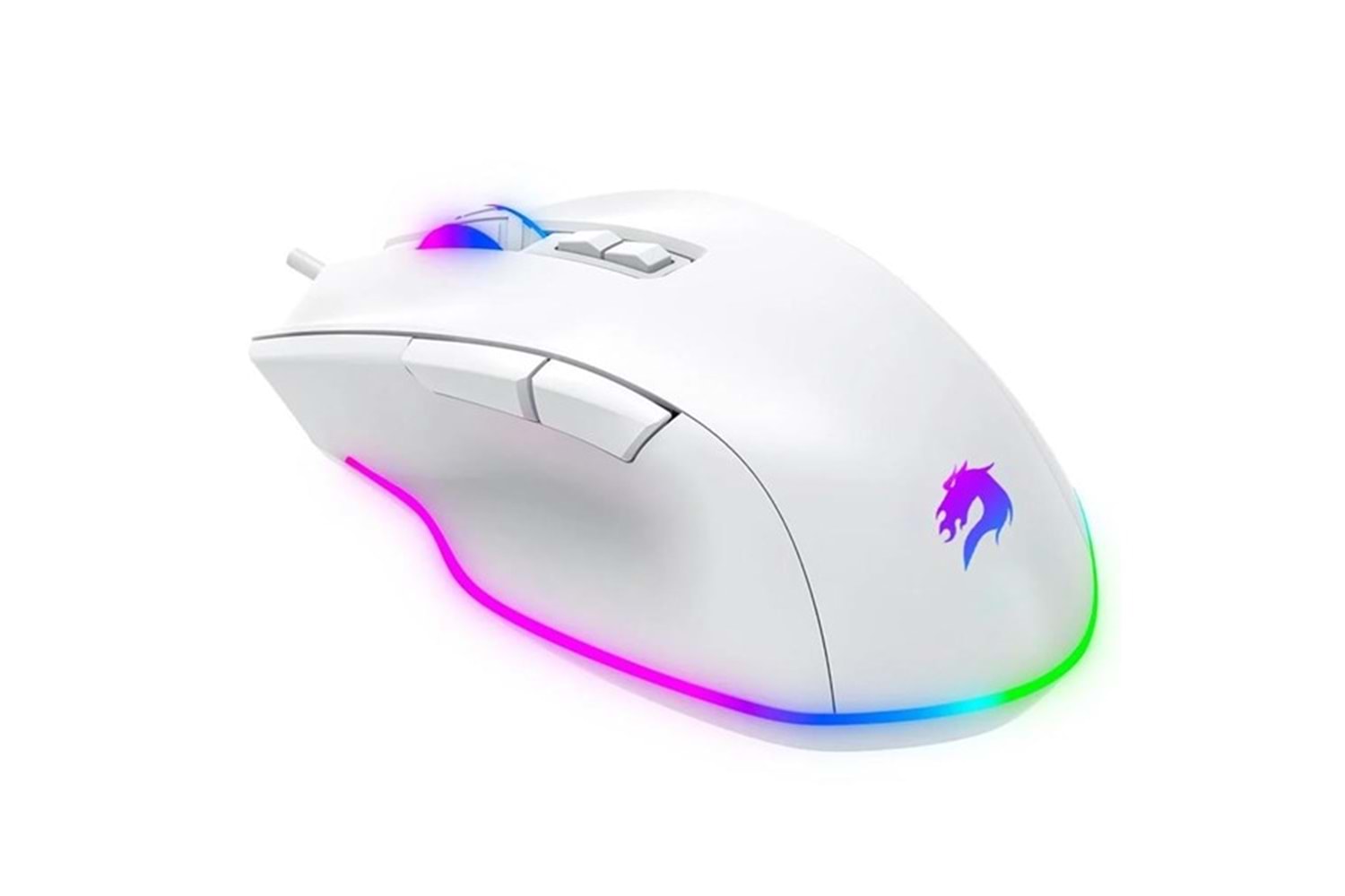 GAMEBOOSTER M16 Myth 12800dpi RGB Aydınlatmalı Beyaz Profesyonel Gaming Mouse