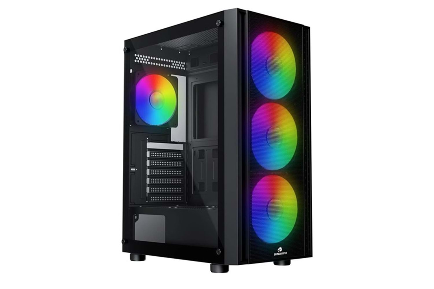 GAMEBOOSTER 600W CASTLE A651B GAMING MID-TOWER PC KASASI