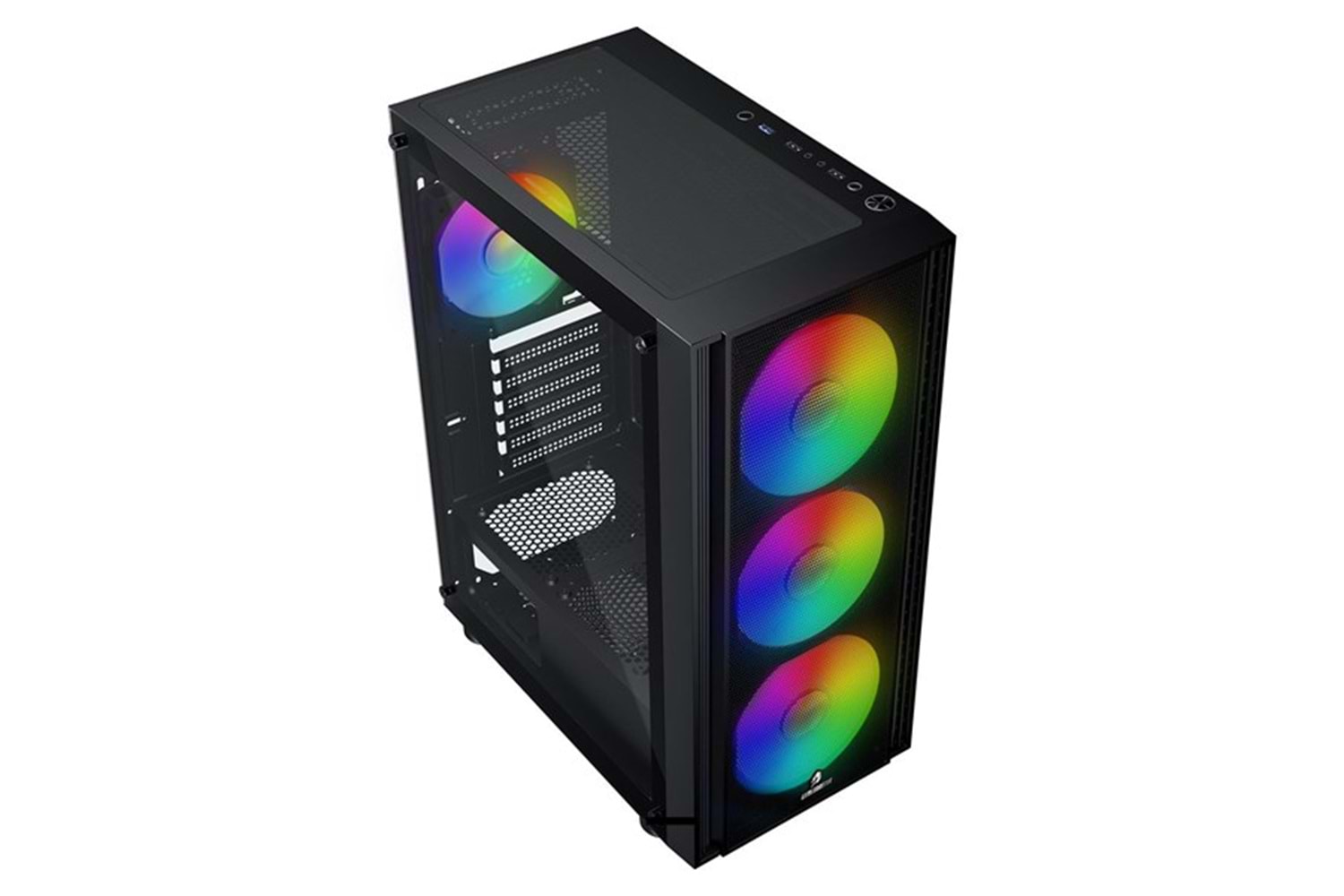 GAMEBOOSTER 600W CASTLE A651B GAMING MID-TOWER PC KASASI