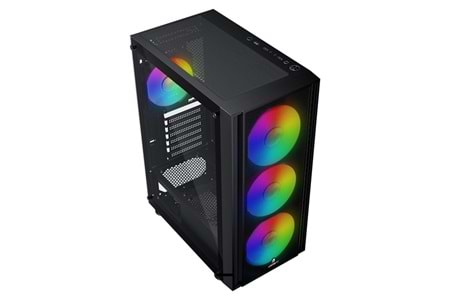 GAMEBOOSTER 600W CASTLE A651B GAMING MID-TOWER PC KASASI