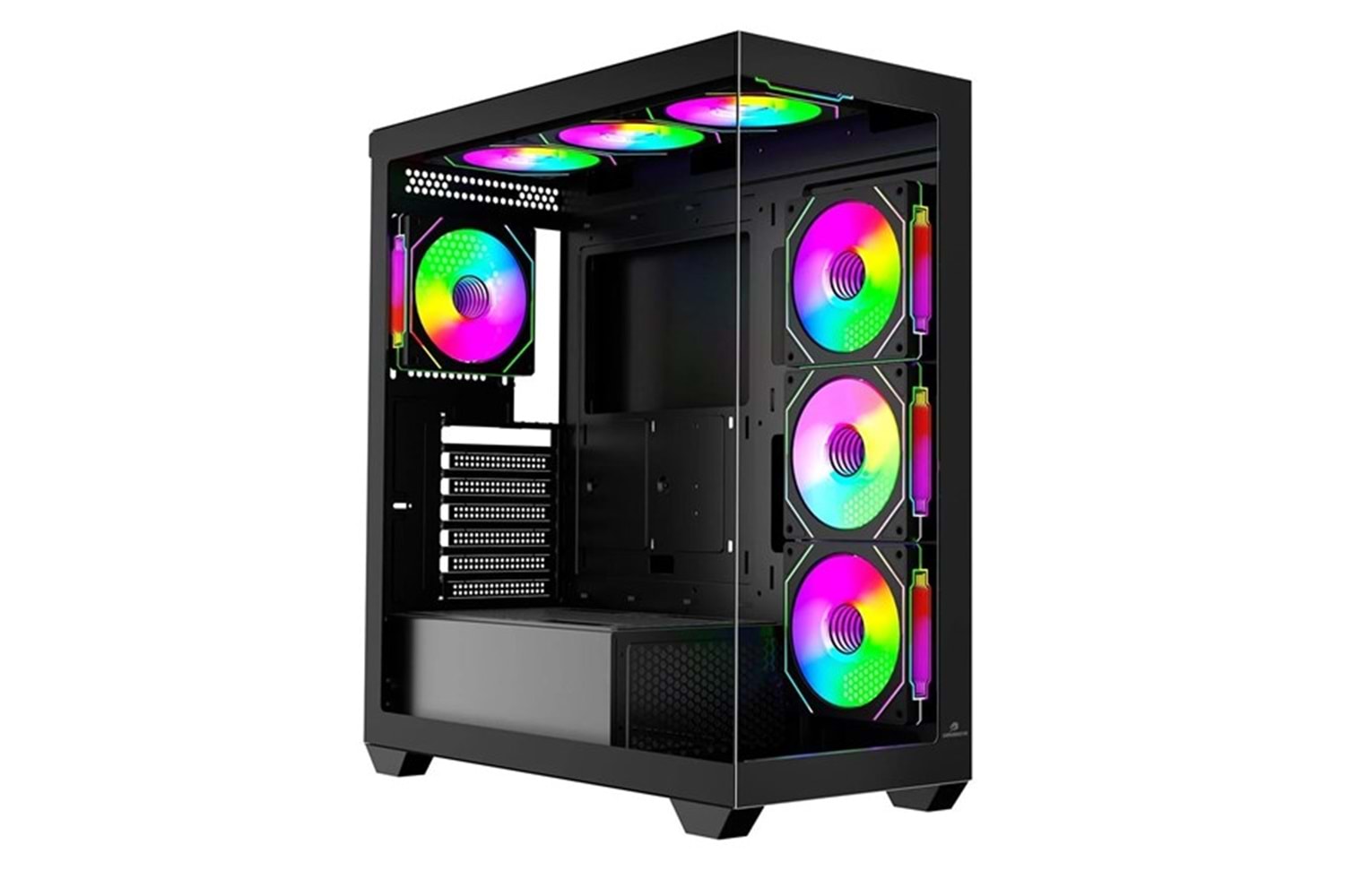 GAMEBOOSTER 750W 80+ BRONZE FALCON A750B GAMING MID-TOWER PC KASASI