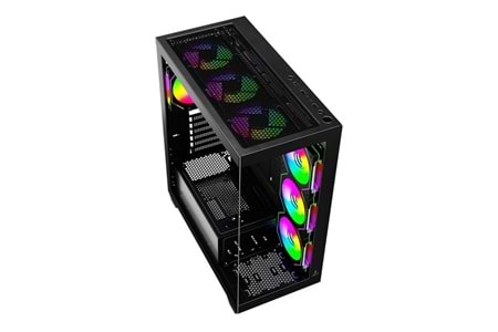 GAMEBOOSTER 750W 80+ BRONZE FALCON A750B GAMING MID-TOWER PC KASASI