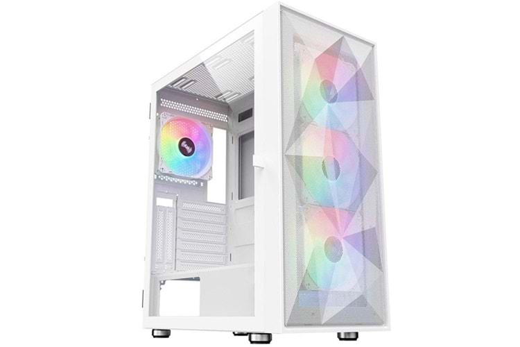POWERBOOST PB-P3509BW GAMING MID-TOWER PC KASASI BEYAZ