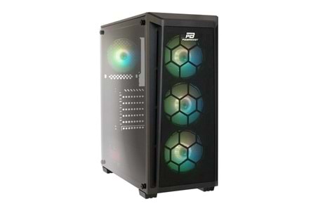POWERBOOST 750W 80+ BRONZE PB-T001BB GAMING MID-TOWER PC KASASI