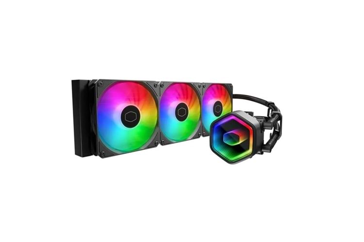 COOLERMASTER 360MM ML360L CORE II MLW-D36M-A18PA-R1 ARGB AM5-1851P SIVI SOĞUTMALI İŞLEMCİ FANI
