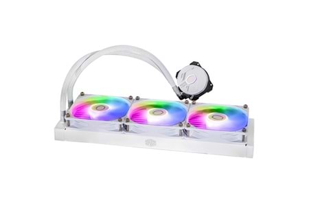 COOLERMASTER 360MM ML360L MLW-D36M-A18PZ-RW AM5-1700P SIVI SOĞUTMALI İŞLEMCİ FANI BEYAZ