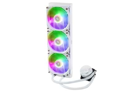 COOLERMASTER 360MM ML360L MLW-D36M-A18PZ-RW AM5-1700P SIVI SOĞUTMALI İŞLEMCİ FANI BEYAZ